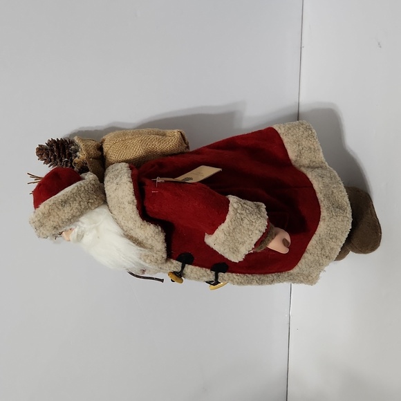 NWT Well Dressed Home 18" Standing Santa - Picture 2 of 8